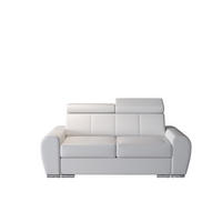 SCHLAFSOFA APOLLO 2, Sofa mit Schlaffunktion, Farbe: Grau, Kunstleder - Grau, Textil (180/96/99cm) - O-Sofa