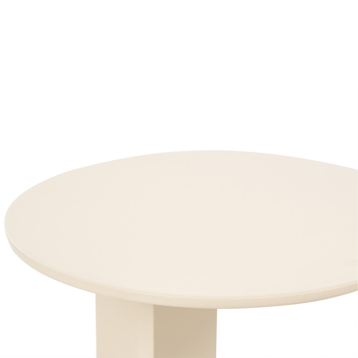 MĂSUȚĂ AUXILIARĂ DE EXTERIOR 40/40/metal bej Vanzago - bej, metal (40/40/51cm) - Beliani