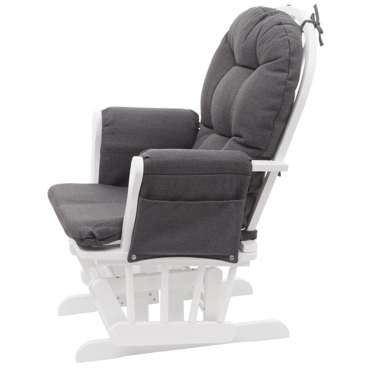 RELAXSESSEL SCHWINGSTUHL Anthrazit - Anthrazit, Textil (68/98/76cm) - MCW