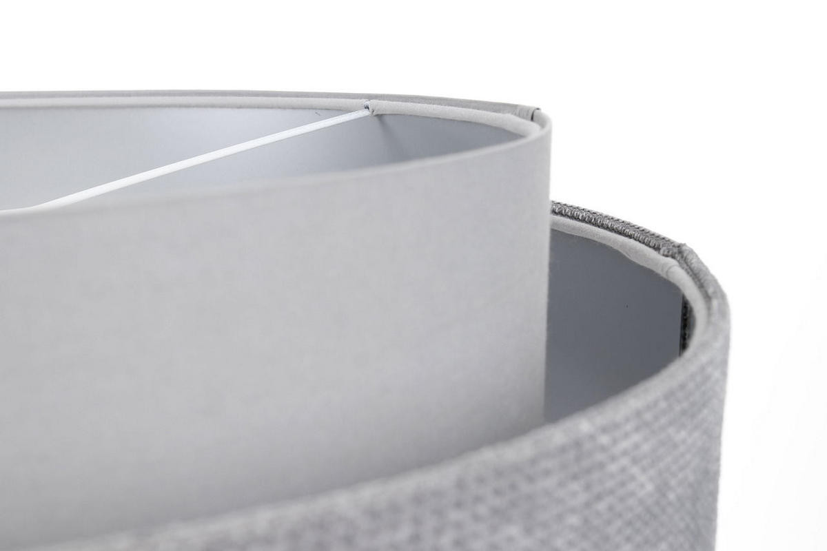 HÄNGELEUCHTE Grau 60/25 cm - Grau, Kunststoff (60/1/25cm) - ONZENO