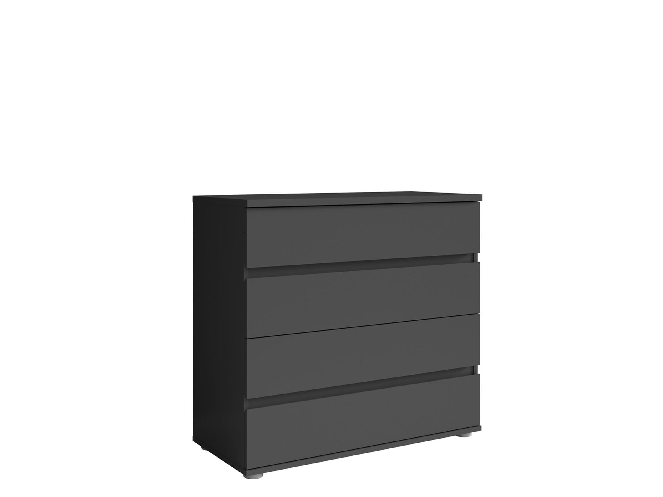 Raumhirsch Furniture Kommode Graphit 91x84x42 cm