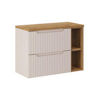 PODUMIVALNIŠKA OMARICA 80.4cm Riva Kašmir in les - bež, leseni material (80.4/59/40cm) - Petits-meubles