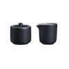MILCH- UND ZUCKERSET Jasper schwarz 2er Set - Schwarz, Keramik (1/1cm) - Ritzenhoff Breker
