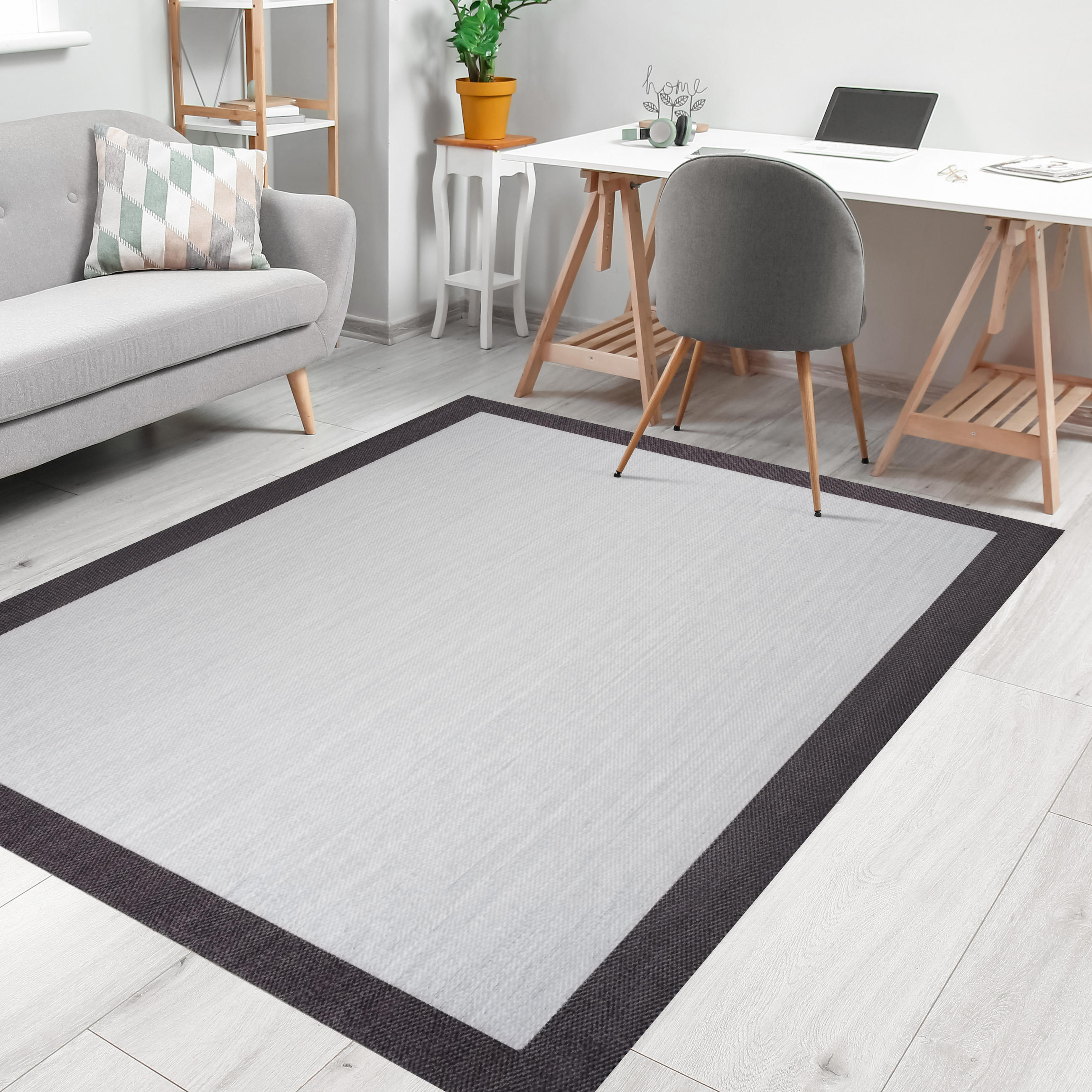 TEPPICH Premium en Vinyle Bleigrau 60x200 cm - Blaugrau, Kunststoff (60/200cm) - STORESDECO