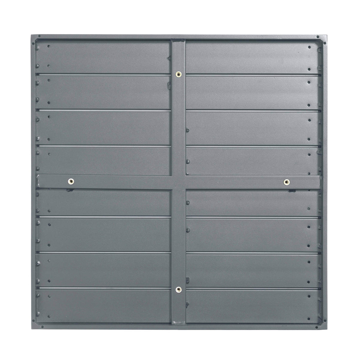 TISCHPLATTE, Grau - Grau, Metall (70/70/3cm) - Oviala