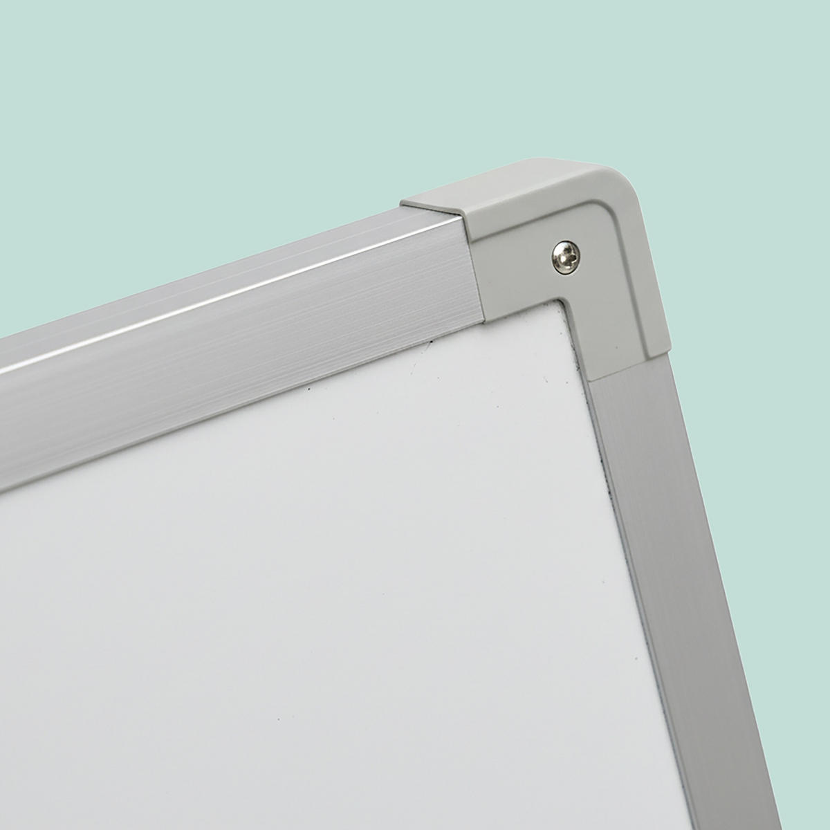 WHITEBOARD - Weiß, Kunststoff/Metall (30/20/2cm) - Relaxdays