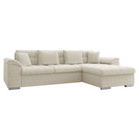 ECKSOFA Diana Cord, Seite: Rechts - Naturfarben, Holz/Textil (280/160cm) - MIRJAN24