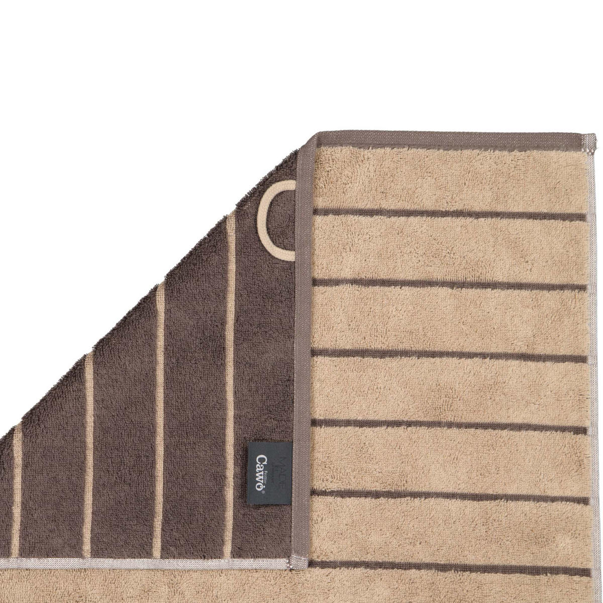 HANDTUCH Unisex Balance Beige 3er Pack Baumwolle - Sandfarben, Textil (200/135cm) - Cawoe