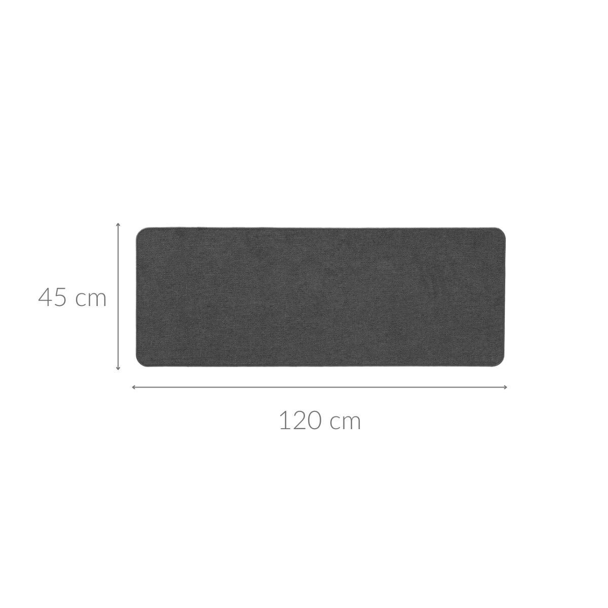 BODENMATTE Simeo 45/120 cm - Grau, Textil (45/120cm) - Douceur d´intérieur