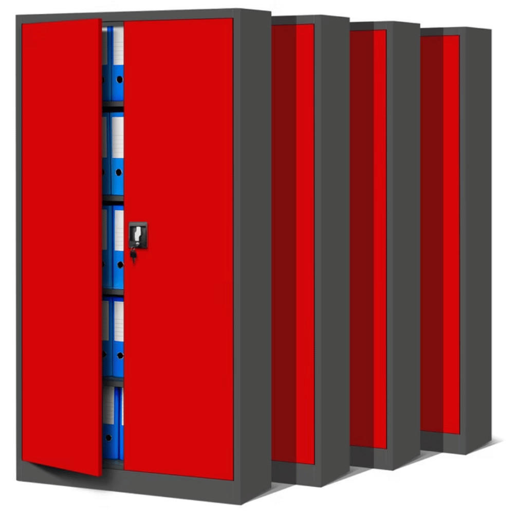 Jan Nowak Aktenschrank Anthrazit 90x195x40 cm