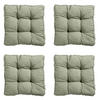 SITZKISSEN Panama 47/47 cm 4er-Set - Hellgrün, Textil (47/8/47cm) - Madison