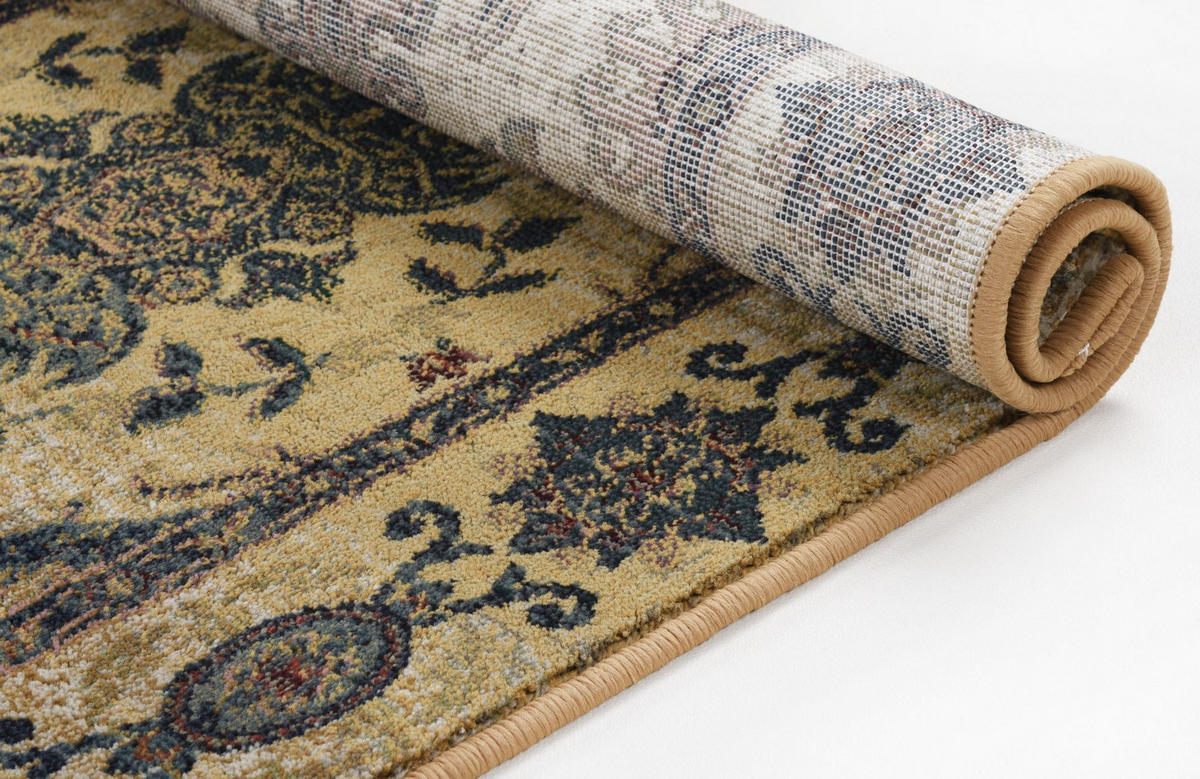 WEBTEPPICH Gabiro 3070 60x90 cm - Beige, Textil (60/90cm) - THEKO