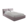 POLSTERBETT mit Bettkasten und Lattenrost 160x228 Violett - Lila/Flieder, Kunststoff/Textil (140/200cm) - Makamii