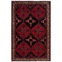 TEPPICH Afshar Blau 250/162 cm Schurwolle - Blau, Textil (162/250cm) - Looma