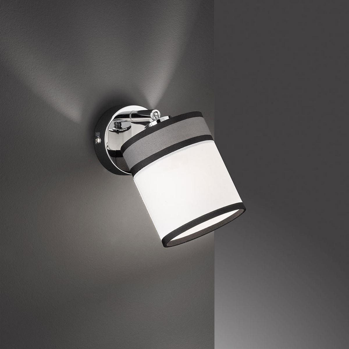 LED WANDLEUCHTE Metall Weiß - Weiß, Metall (15.5/15.5/10cm) - Wofi