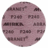 MIRKA ABRANET Schleifscheiben Grip 150mm P240 50 Stk. ( 5424105025 ) - Multicolor, Metall (16/160/9.5cm) - Mirka