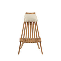 LOUNGESESSEL - Beige - Holz teilmassiv - 86 x 100 x 68 cm - Beige, Holz (86/100/68cm) - home24