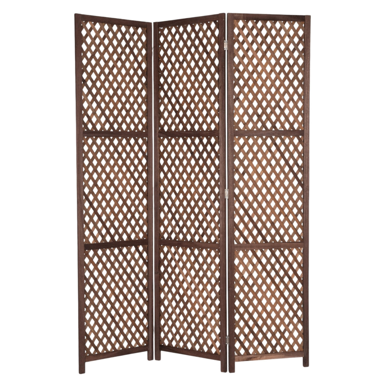 Creedwood Paravent Braun 120x170x2 cm