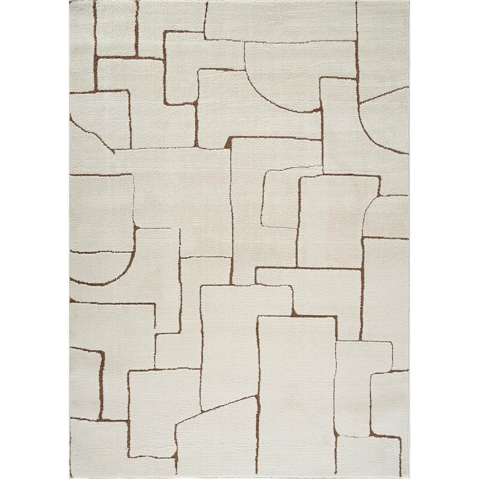 Livabliss Kurzflorteppich Terracotta 160x213 cm