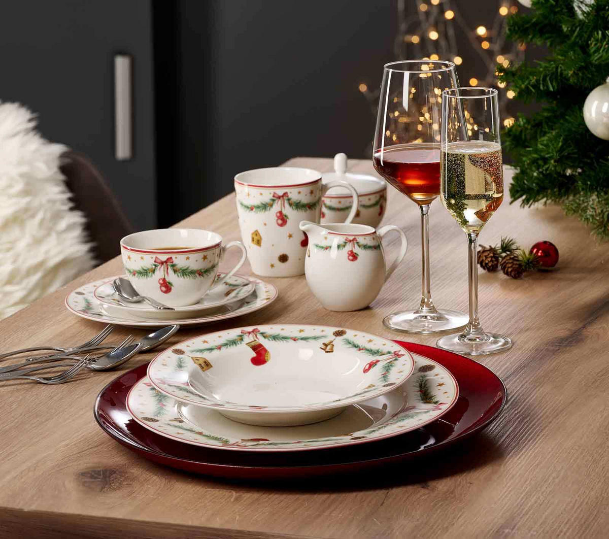 KAFFEELÖFFEL-SET Holly silber 14,2 cm 4er Set - Silberfarben, Metall - Ritzenhoff Breker