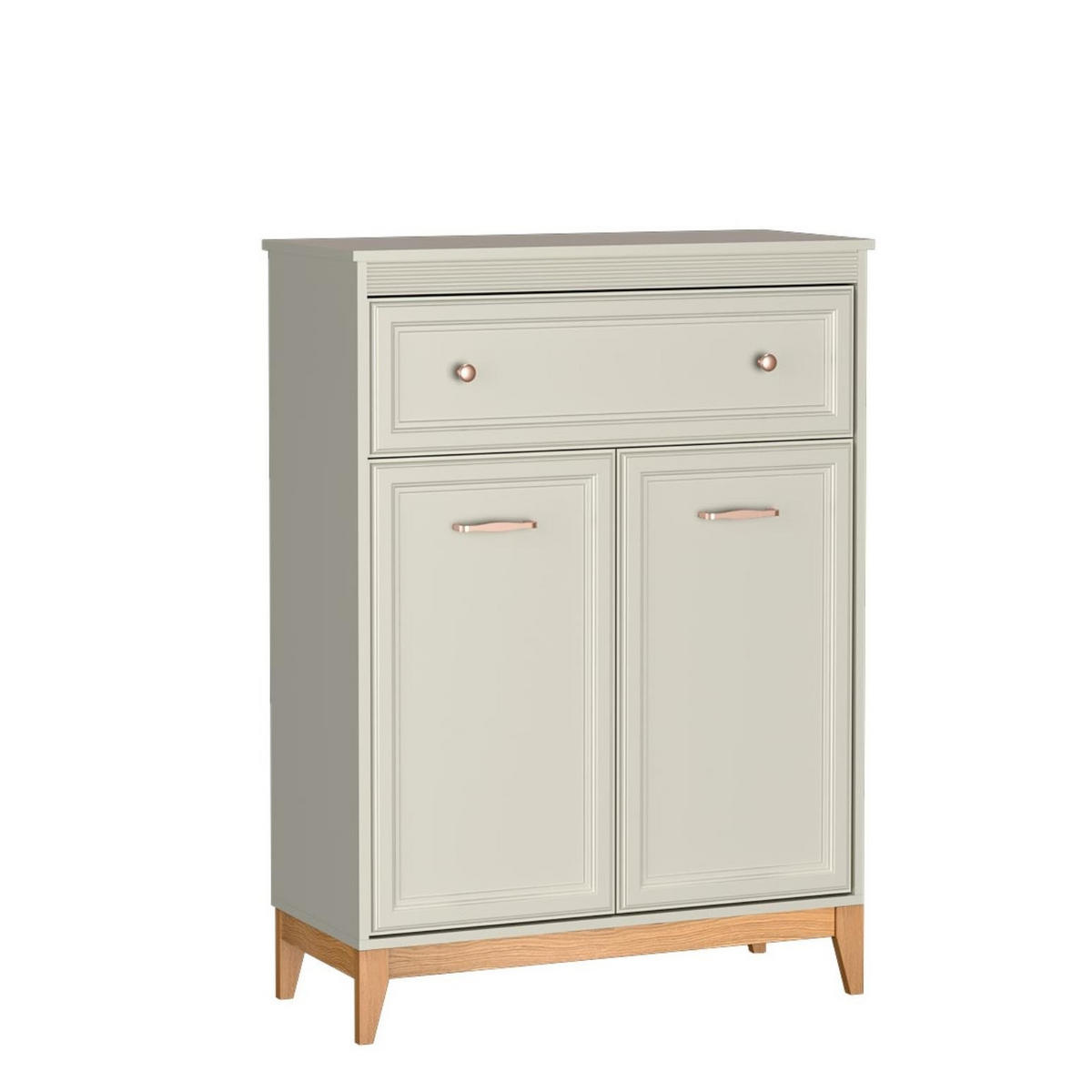 KOMMODE Windsor Kaschmir, Kombikommode - Kaschmir, Holzwerkstoff (92/126/41cm) - Bettso