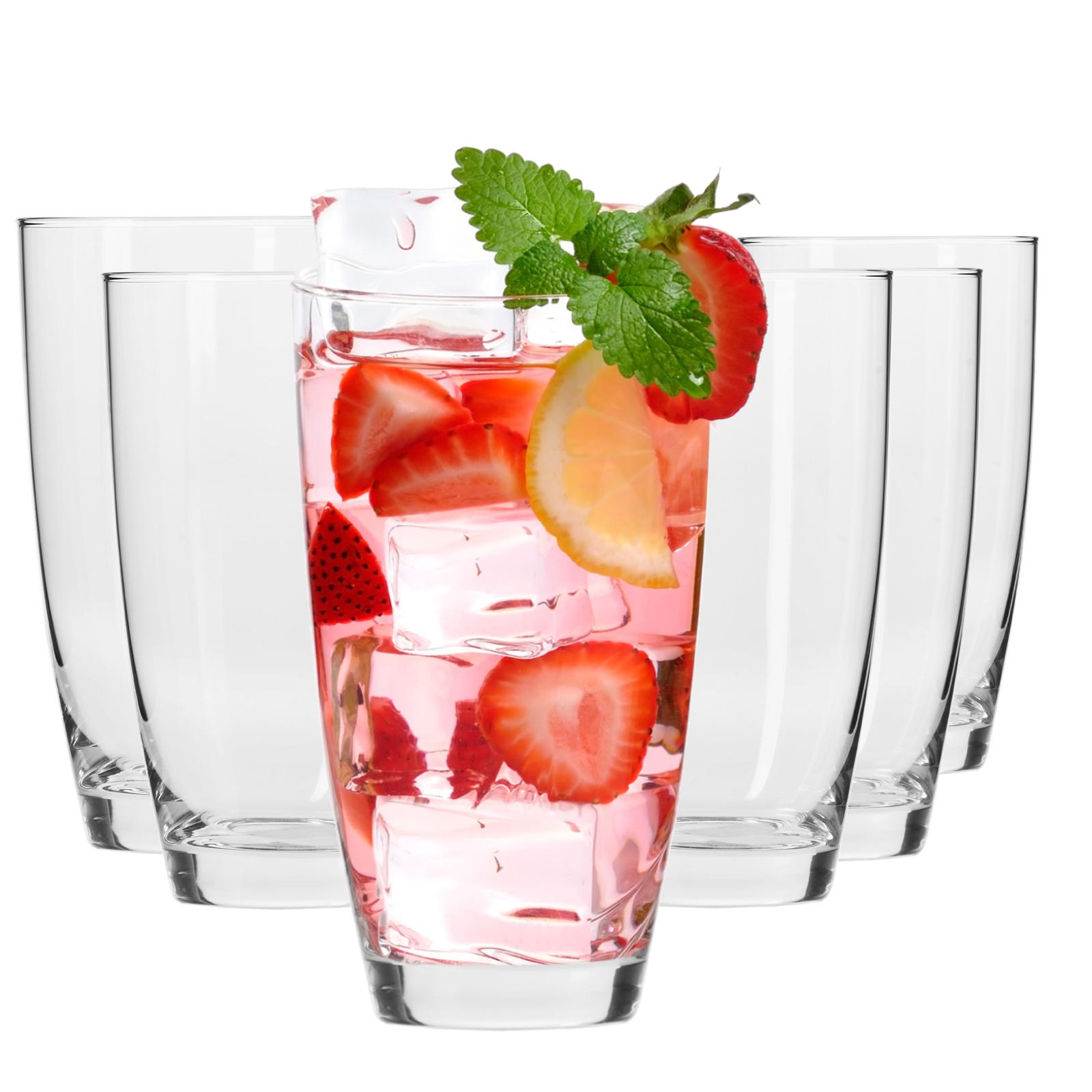 TRINKGLÄSER MIXOLOGY, 6ER-SET, 560 ML - Transparent, Glas (0.56L) - Krosno Glass