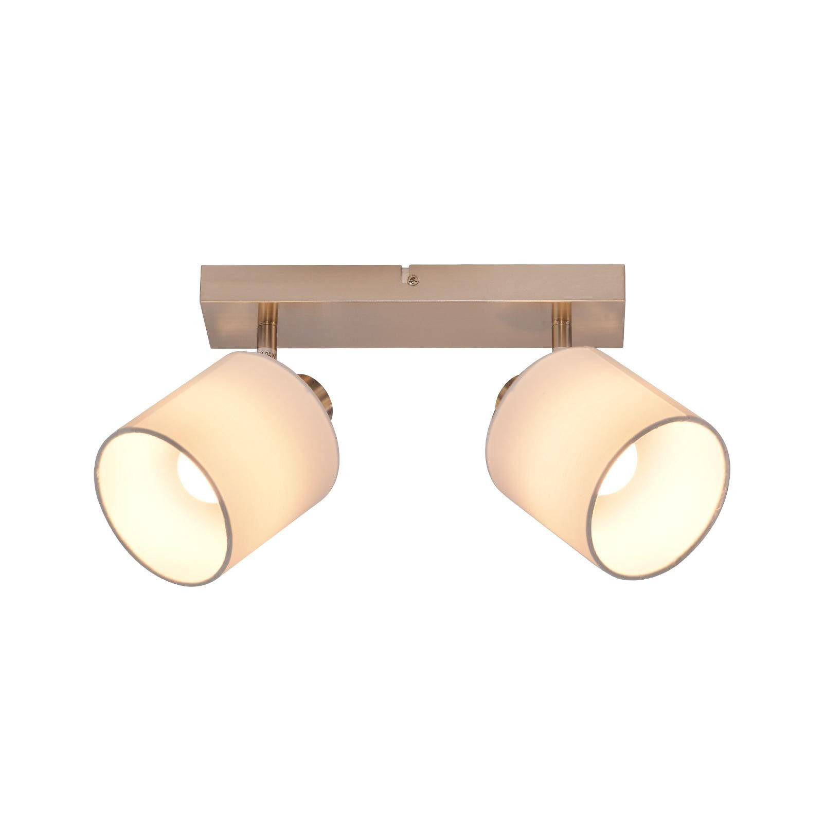 DECKENSTRAHLER Hatake 7/7/15cm - Silberfarben, Metall (7/7/15cm) - ZMH