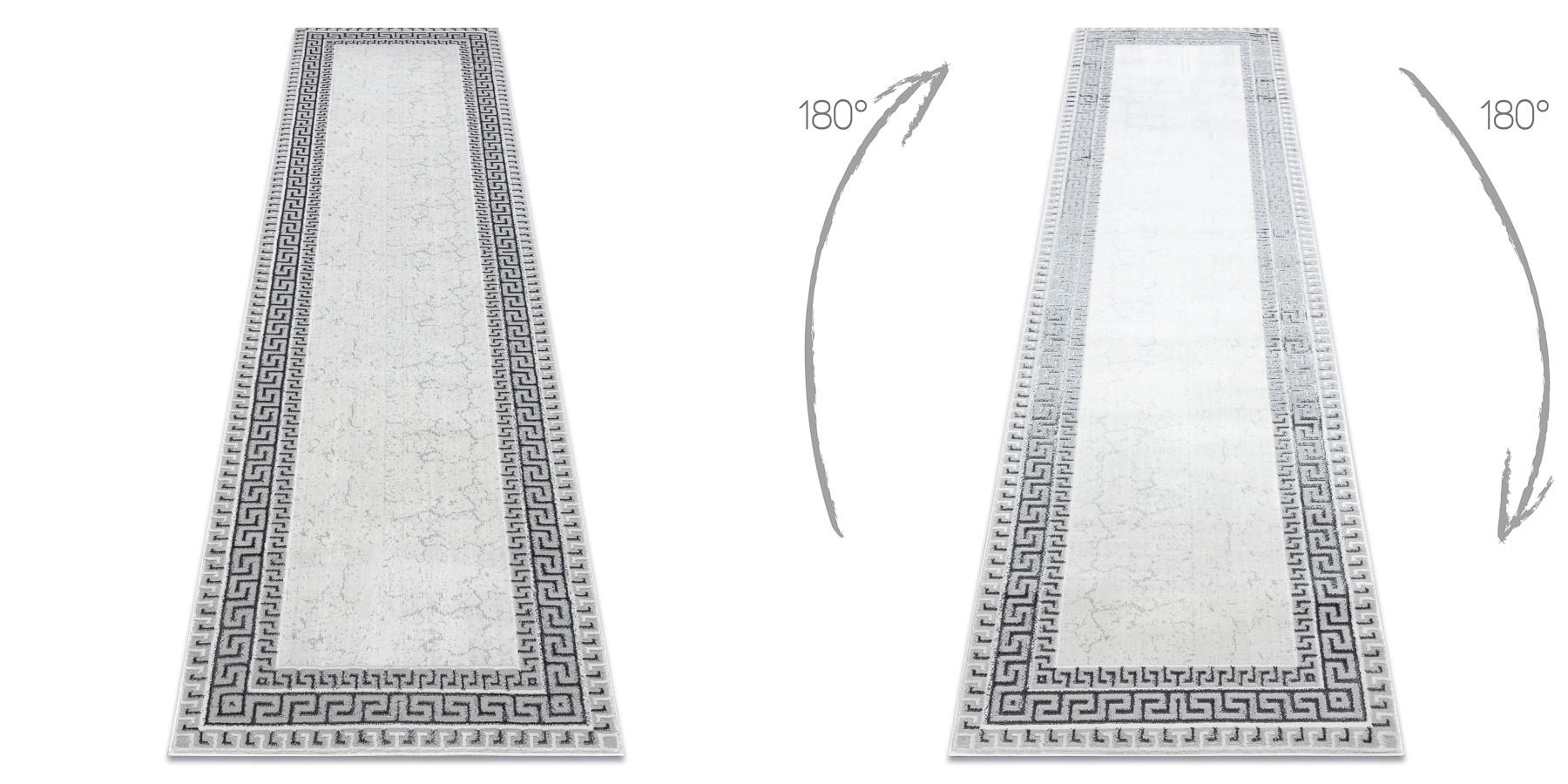 Thumbnail - rugsX Teppich, Weiß, Textil, Rechteckig, 60x300 cm, Teppiche & Böden, Teppiche