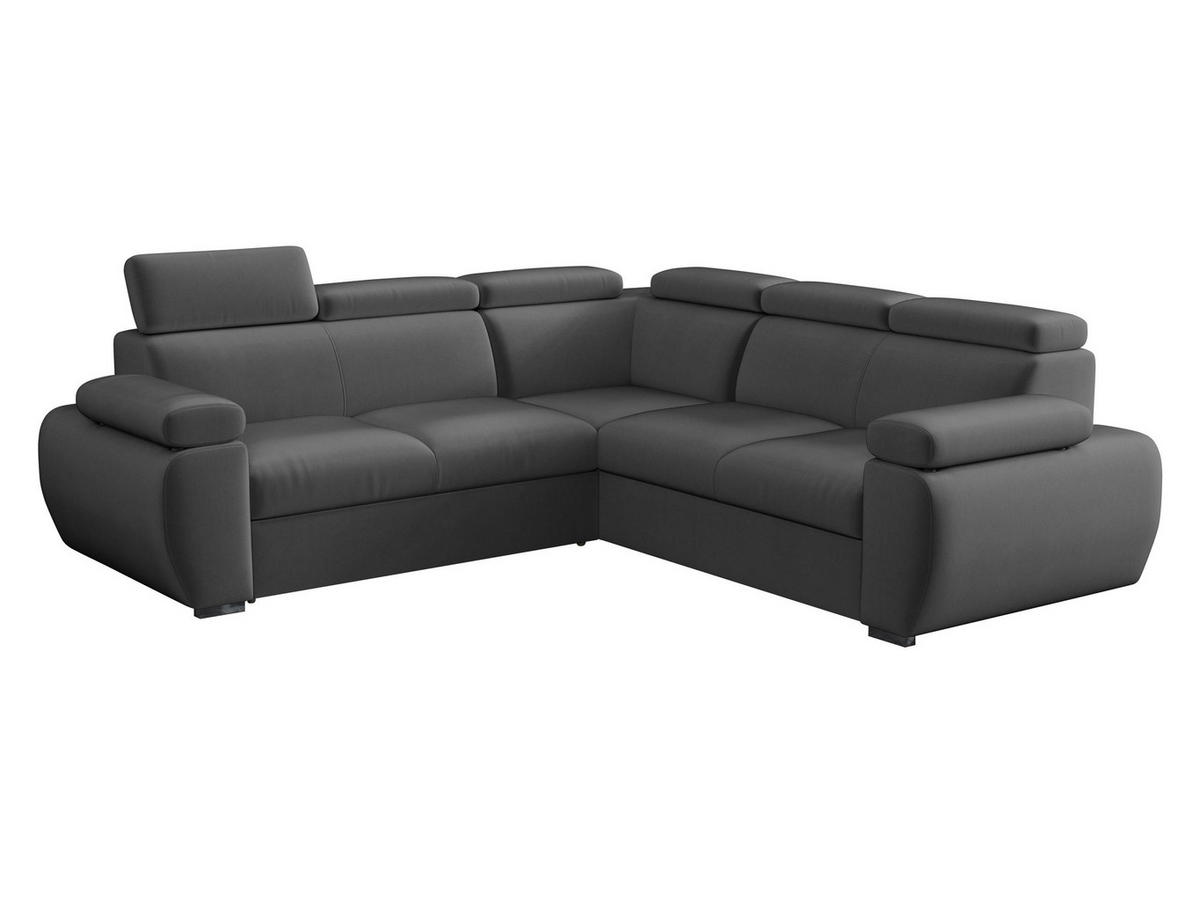 ECKSOFA Boston Maxi - Chromfarben/Grau, Holz/Textil (260/260cm) - MIRJAN24