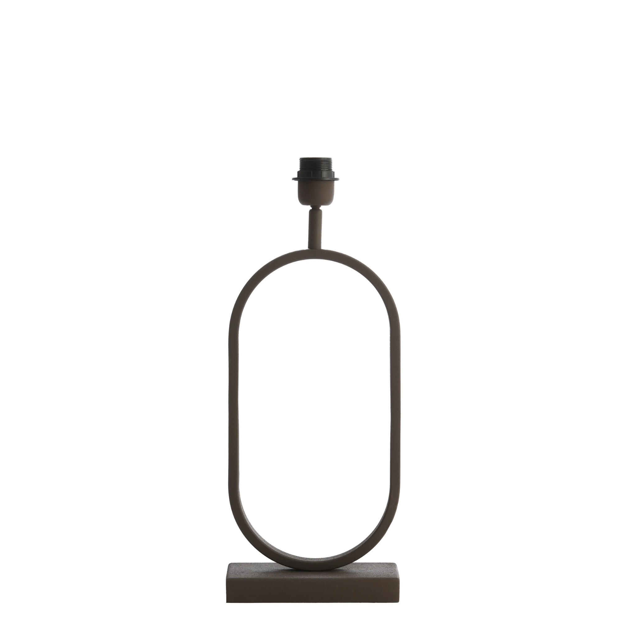 LAMPENFUSS Jamiri Braun 20/10/45 cm - Braun, Metall (20/10/45cm) - Light & Living