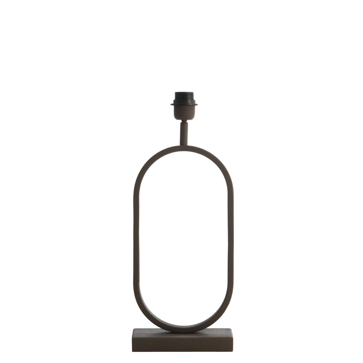 LAMPENFUSS Jamiri Braun 20/10/45 cm - Braun, Metall (20/10/45cm) - Light & Living