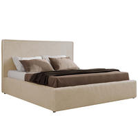 POLSTERBETT CORIVO CLASSIC 180/200 - Creme Plüsch - ohne Matratze - Creme, Textil (180/200cm) - MKS