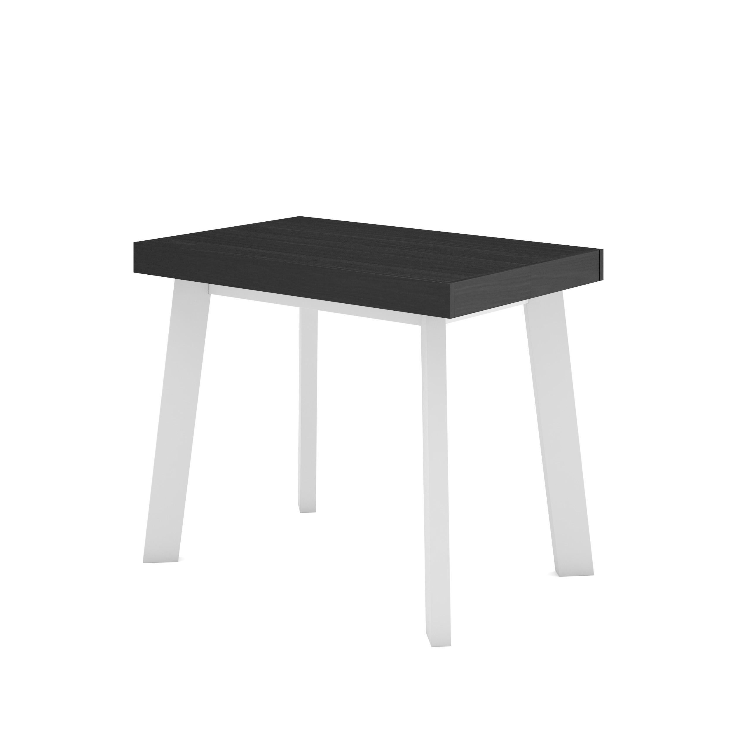 Skraut Home ESSTISCH Schwarz 180cm × 90cm × 73cm