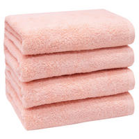 HANDTÜCHER, 4er-Set, 50x100 cm, 100% Baumwolle, Orange - Orange, Textil (50/100cm) - Zollner