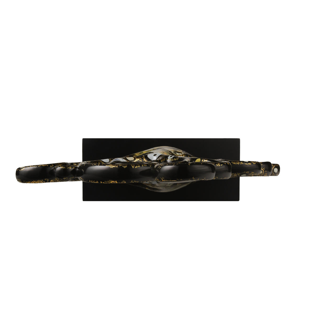 DEKOFIGUR Gustav Klimt - Der Lebensbaum, Porzellan, Schwarz, Limited Edition - Schwarz, Keramik (12/53/37cm) - Goebel