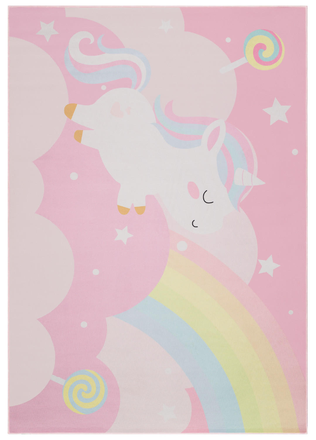 TEPPICH JOY Rosa 140/200 cm - Rosa, Textil (140/200cm) - Tapiso