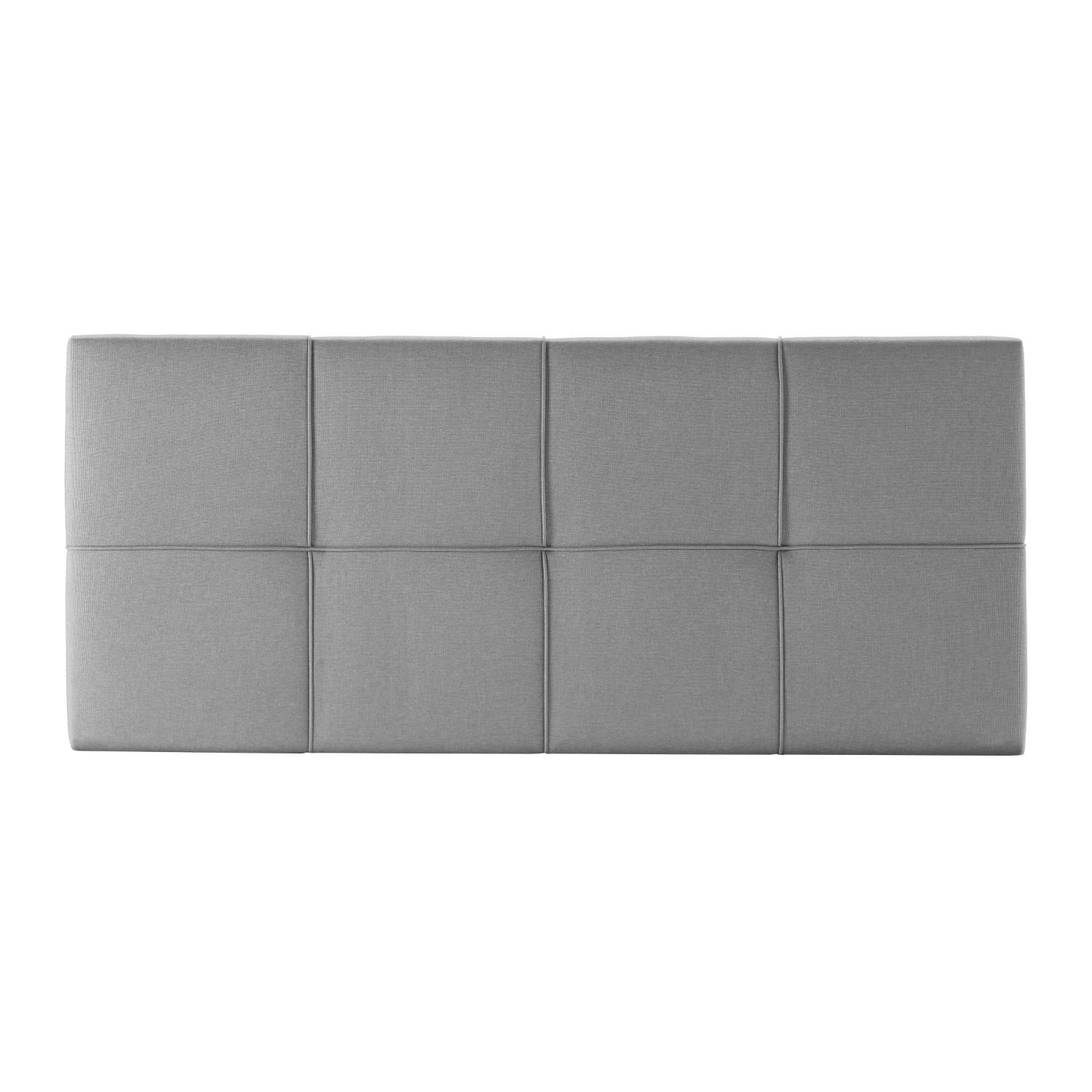 KOPFTEIL Sicilia 160x60 cm Grau - Grau, Textil (6/160/160cm) - VS Venta-stock