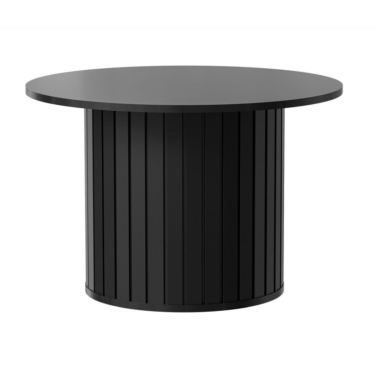 COUCHTISCH Zante Schwarz 70 cm - Schwarz, Holzwerkstoff (70/70/46.7cm) - Selsey