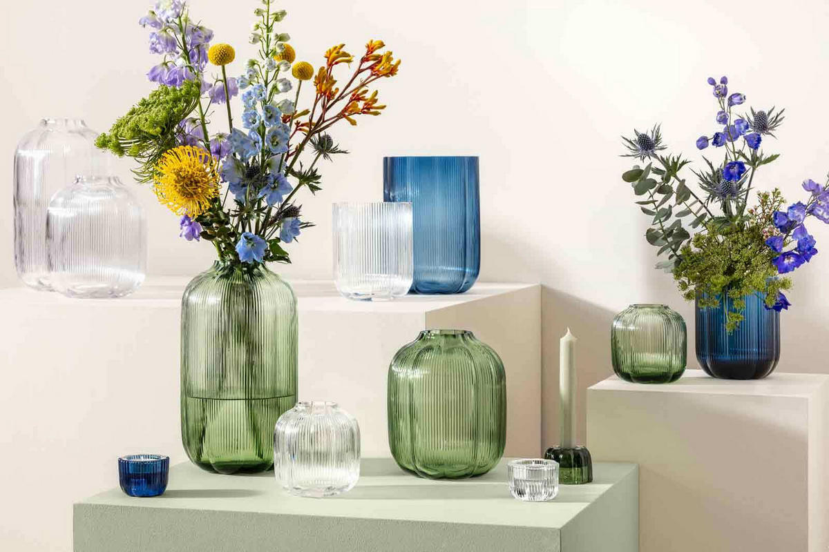 VASE Fleur blau 15 cm - Blau, Glas (15cm) - Villeroy & Boch