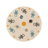 KINDERTEPPICH Apollo Cream ø 120 cm rund - Creme, Textil (120/120cm) - Lytte