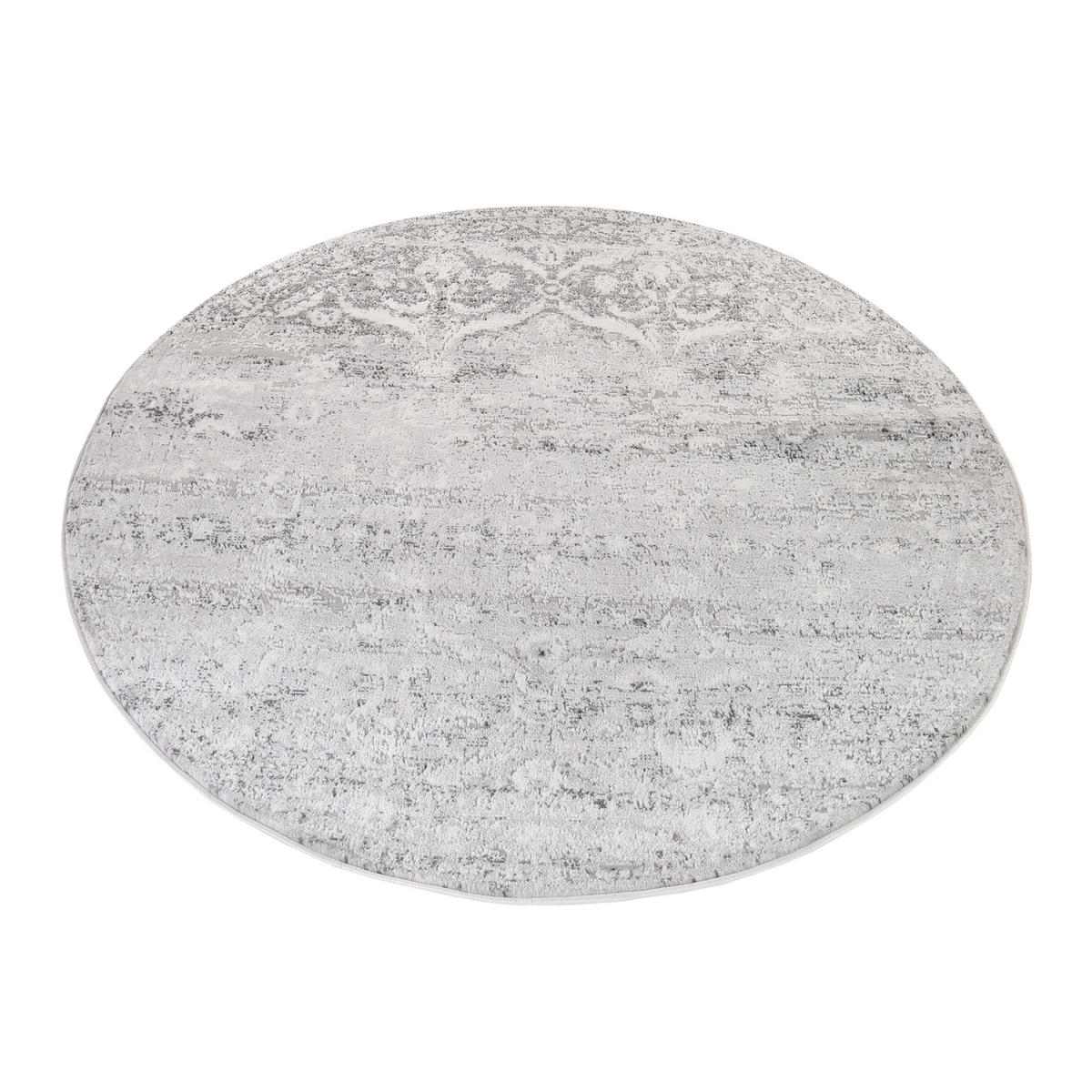 TEPPICH SKY Hellgrau 80/80 cm - Hellgrau, Textil (80/80cm) - Tapiso