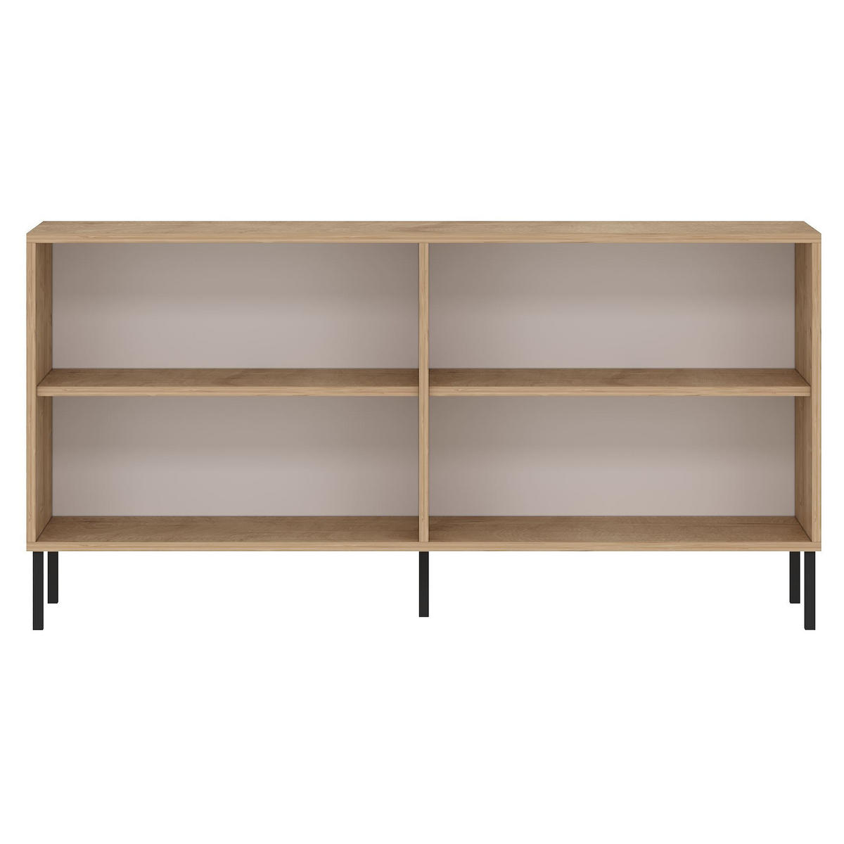 BUFFETSCHRANK evolet beige - Beige, Holz (36/75/150cm) - Habitat Garten