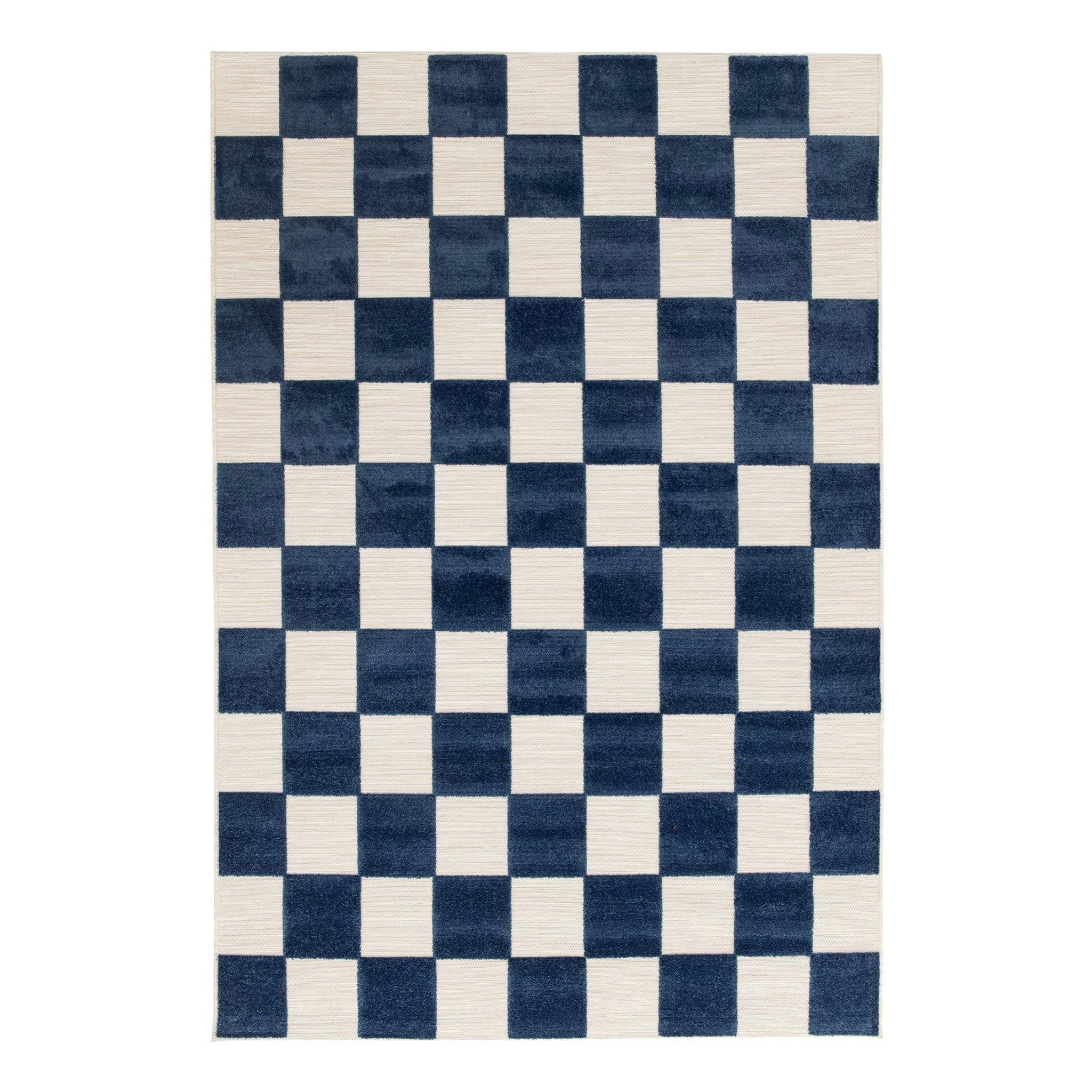 KINDERTEPPICH mit geschnitztem effekt blau - Blau, Textil (160/230cm) - AFK Living