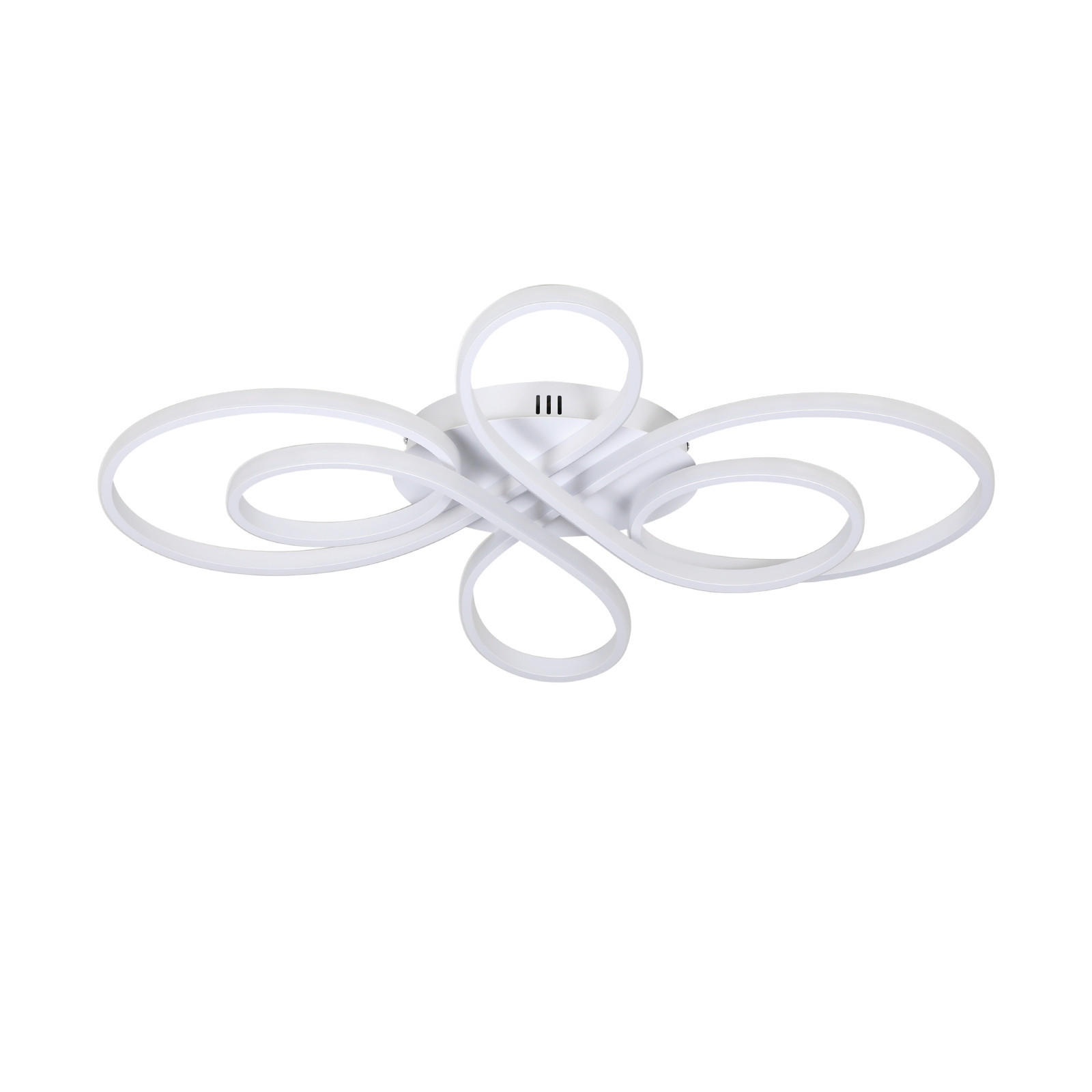 LED-DECKENLEUCHTE Lenzk 26.5/3.5/40 cm - Weiß, Metall (40/26.5/3.5cm) - ZMH