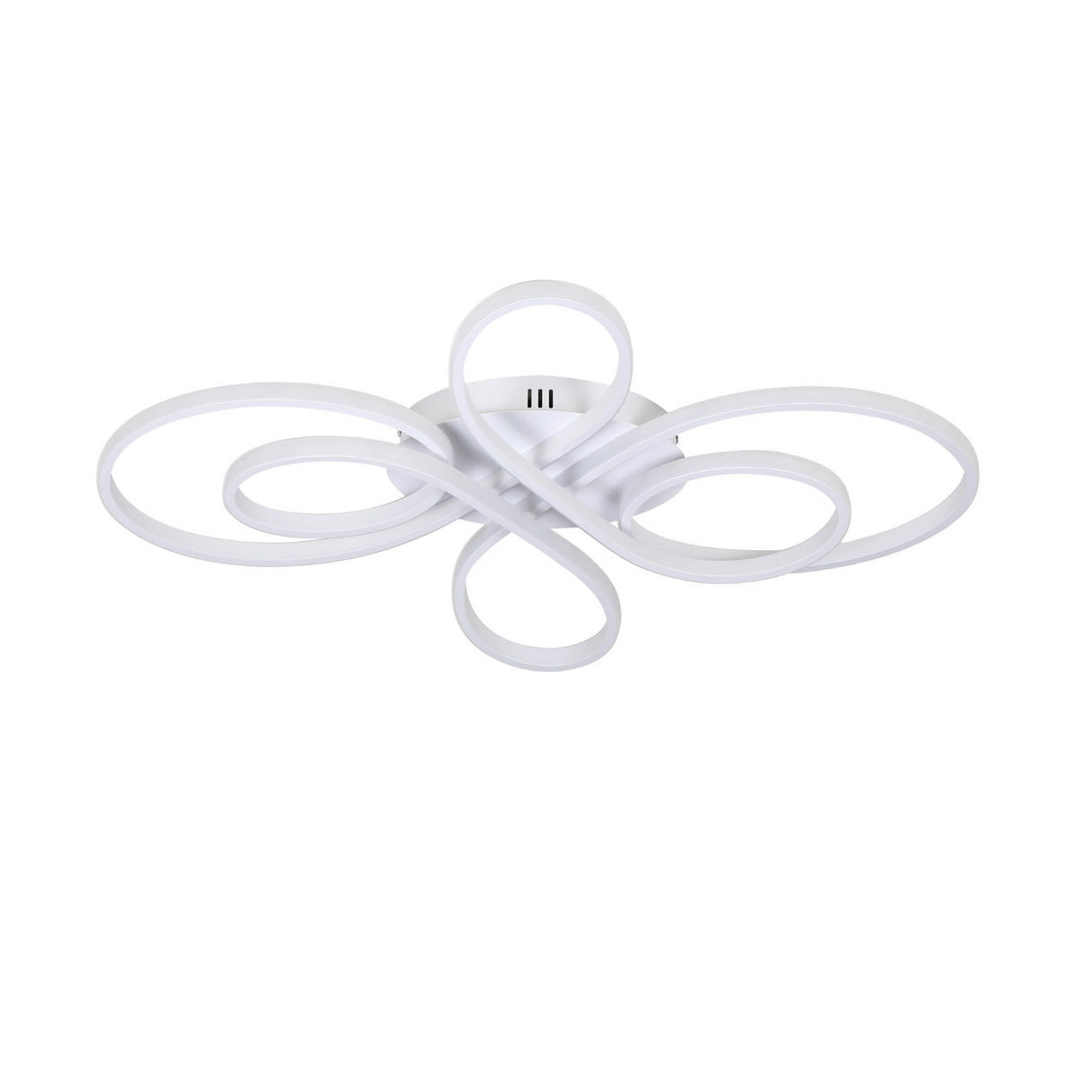 LED-DECKENLEUCHTE Lenzk 26.5/3.5/40 cm - Weiß, Metall (40/26.5/3.5cm) - ZMH
