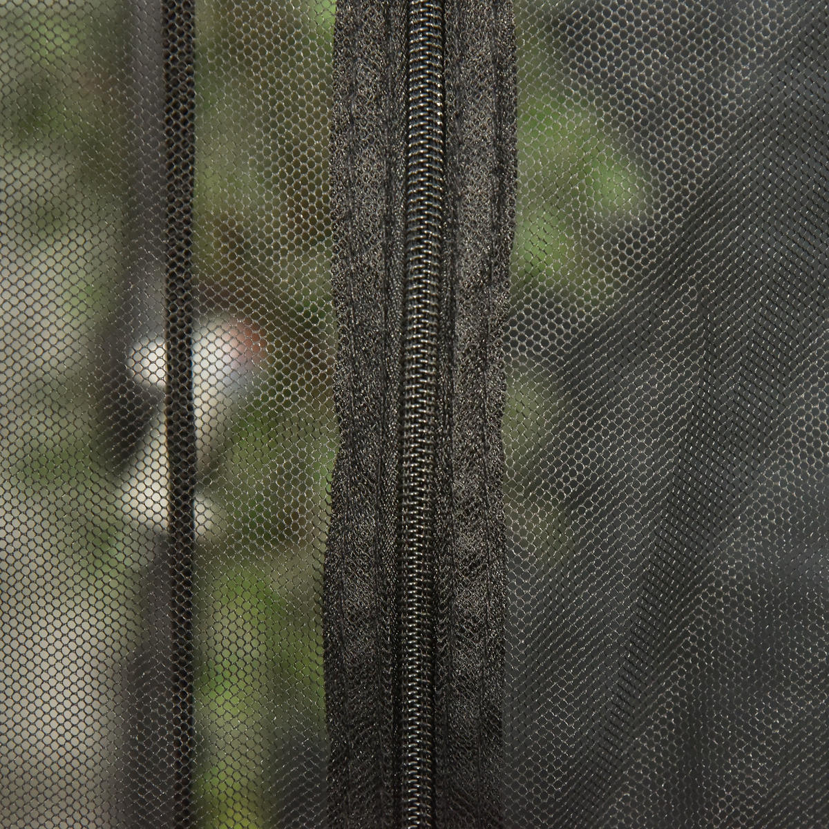 MÜCKENNETZ DE-05655 Mit Reißverschluss Schwarz - Schwarz, Kunststoff (300/300cm) - ComfortXL