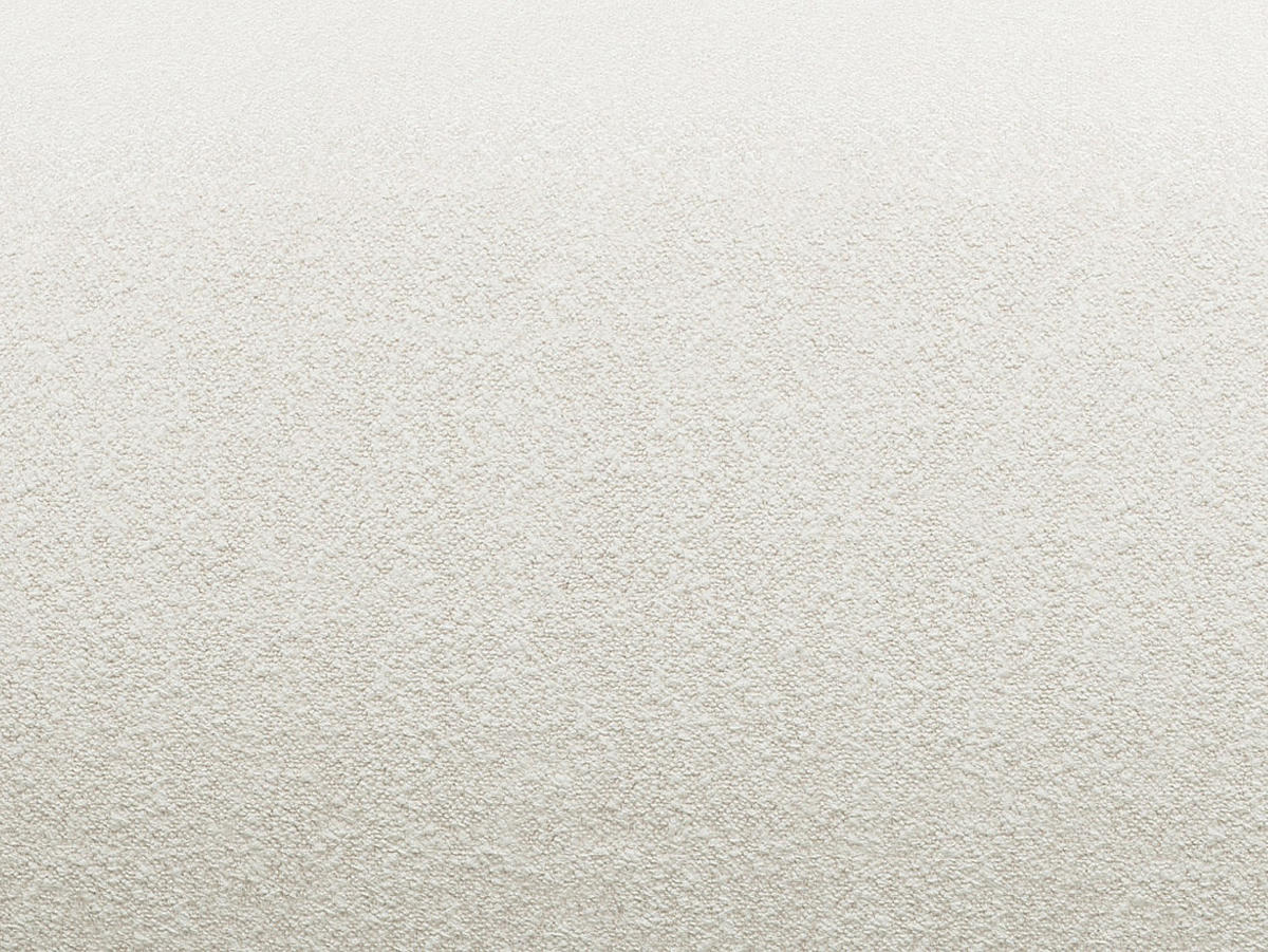 SITZHOCKER - 1 Person - Stoff - Weiß - POGNI - Weiß, Textil (75/45/75cm) - Vente-Unique