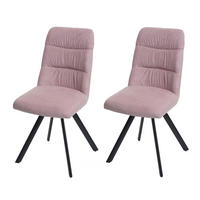 ESSZIMMERSTUHL Altrosa 2er-Set - Altrosa, Textil (45/94/45cm) - MCW