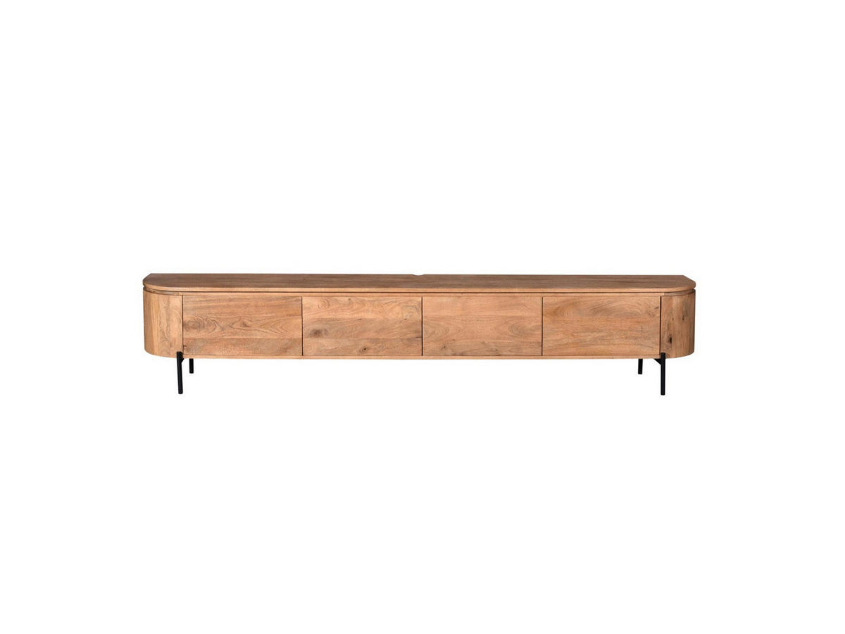 LOWBOARD Magnificent Mangoholz 200 cm / 35 cm Natur - Naturfarben, Holz (200/30/35cm) - Villa Möbel