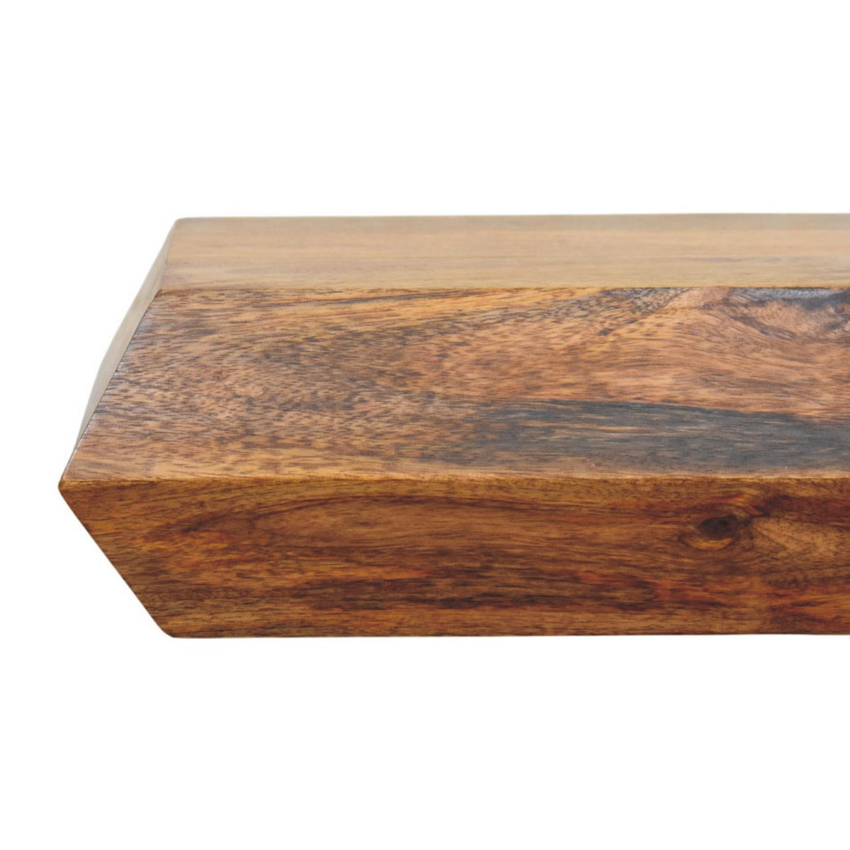 NACHTTISCH mit Golden-Teak-Finish, 1 Schublade, braun - Braun, Holz (45/15/32cm) - Artisan Furniture